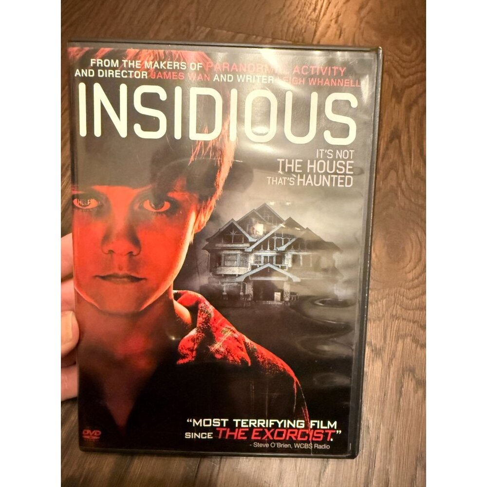 Insidious DVD Movie Horror Film-‎ Very Good- Halloween Themes